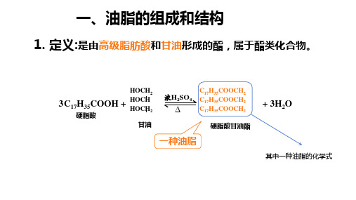 油脂定义化学