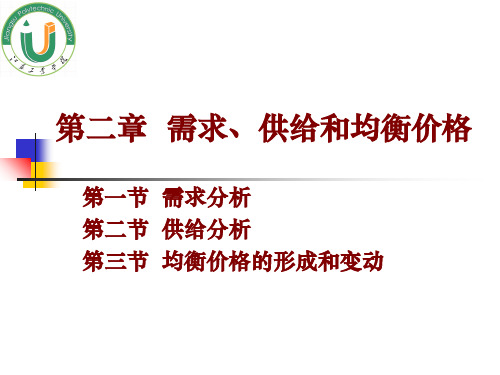 西方经济学之需求、供给和均衡价格(ppt 41页)