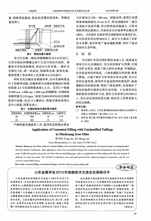 山东金属学会2010年炼钢技术交流会在莱钢召开