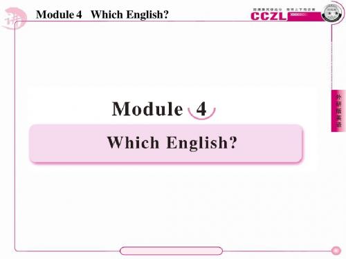 高二英语选修8(外研版)课件：4-1Introduction——Grammar(1)