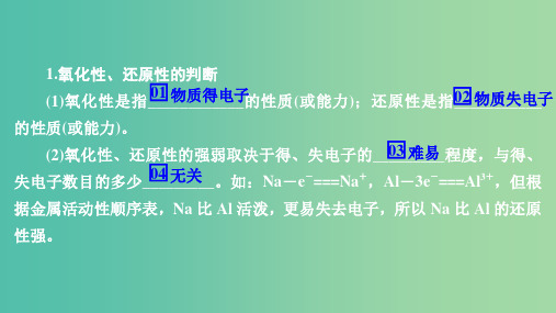 2020年高考化学一轮总复习 第二章 第8讲 氧化还原反应规律及应用课件