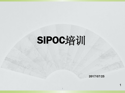 SIPOC培训教材ppt课件