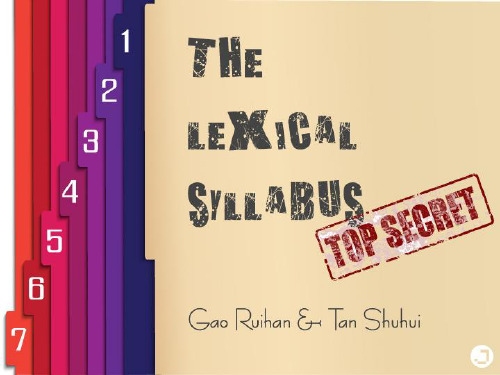 lexical syllabus