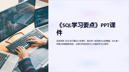 《SQL学习要点》课件