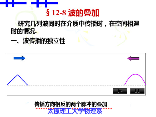 波的叠加原理波的干涉驻波