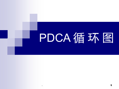 PDCA循环图及应用案例PPT课件