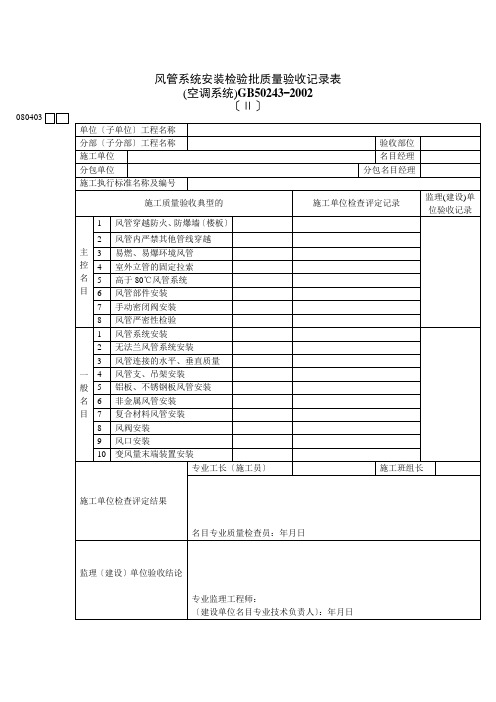 品质检验表格-产品检验测试记录(1)