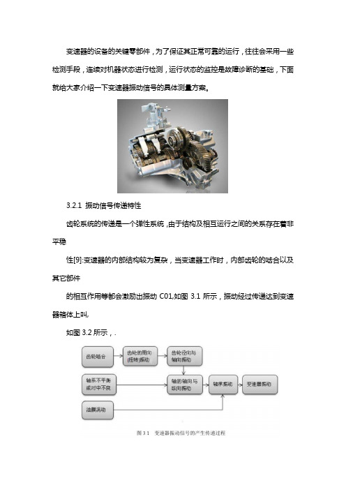 变速器振动信号测量方案