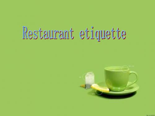 Restaurant_Etiquette