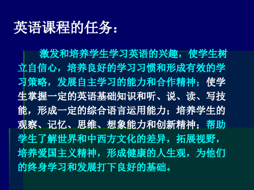 初中英语教学课堂设计PPT课件