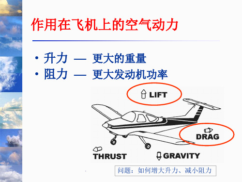 飞行原理(升力和阻力)