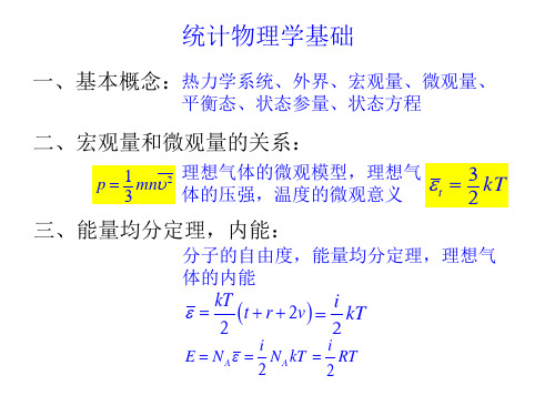 统计物理学习题课-田浩