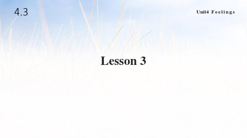 人教版新起点六年级英语上册Unit 4 lesson 3课件
