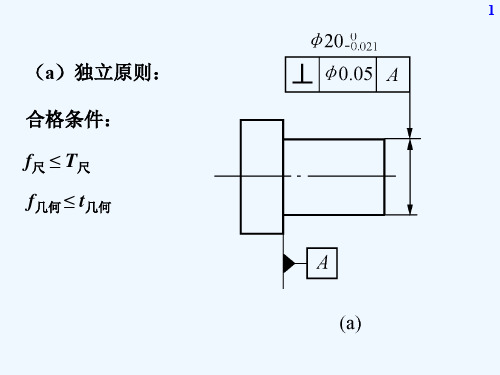 互换性与测量技术基础形位公差的选择