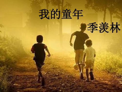 八语下5《我的童年》【课件】