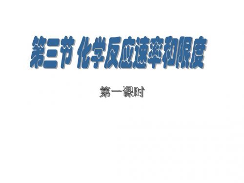 高二化学化学反应速率4