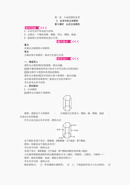 七年级数学上册(北师版)课件-第一章 丰富的图形世界