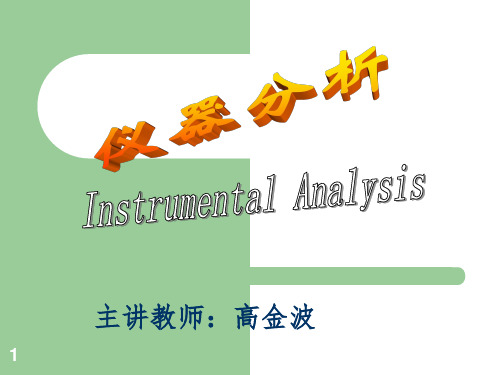第二章--可见-紫外分光光度法(2012春)PPT课件