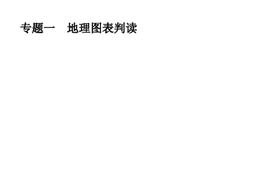 中考初中地理总复习课件:专题1 地理图表判读(共39张PPT)(人教版)-推荐