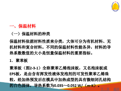 预制混凝土构件常用材料和配件—保温材料及外墙保温拉结件