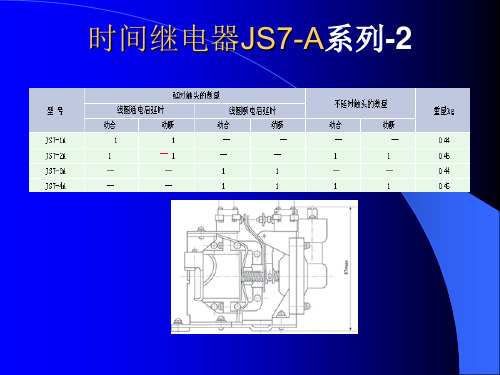 时间继电器JS7A系列