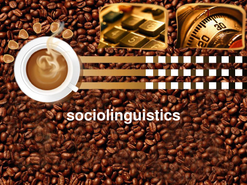 sociolinguistics