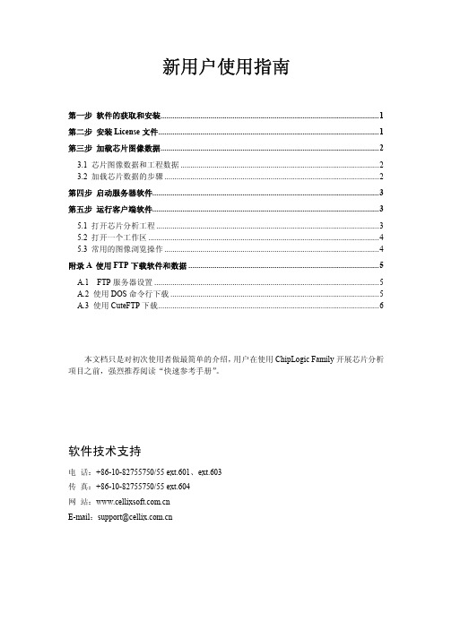 chiplogic 新用户使用指南