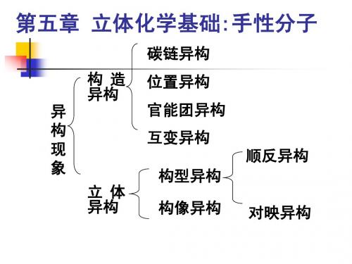 第5章  立体化学基础-新