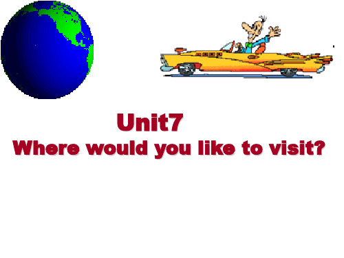 人教版新目标英语九年级Unit 7 Where would you like to visit -精品课件