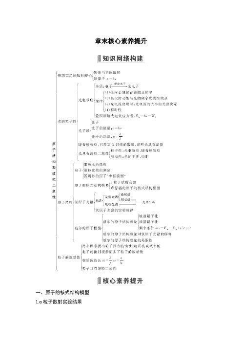 高中物理选修三 新课改 讲义 章末核心素养提升