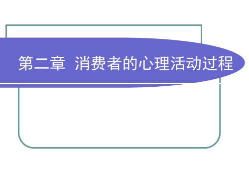 4、消费者心理活动过程0616