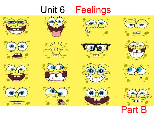 最新精品闽教版 五年级下 Unit 6 Feelings Part B