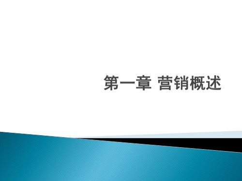 市场营销理论与实务-1