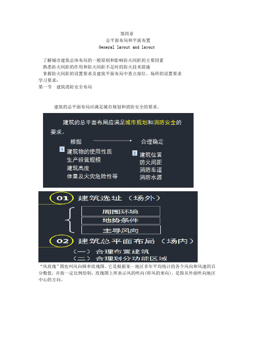 第四章总平面布局和平面布置