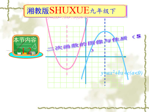 二次函数的图象与性质(第5课时)PPT课件