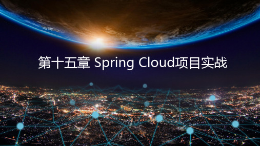 Springboot+SpringCloud实战(微课版)15-第十五章