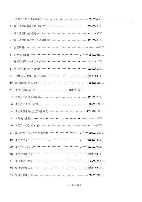 广东省专用表统表