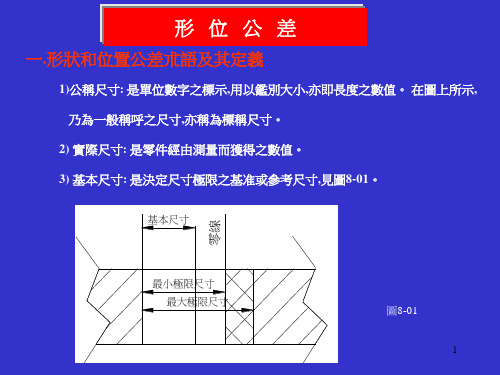 形位公差基础知识