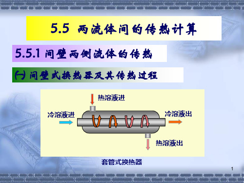 5.5两流体间的传热计算