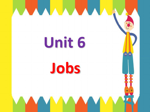 四年级上册英语课件-Unit 6 Jobs Lesson 1 1|人教新起点(2018秋)(共23张