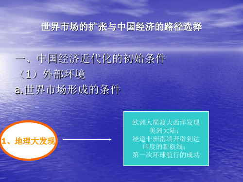 经济史 (中国近代经济)