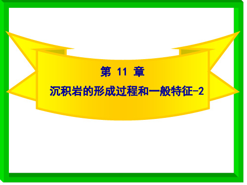 沉积岩的形成过程和一般特征