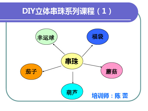 幸运球的制作(五珠球)