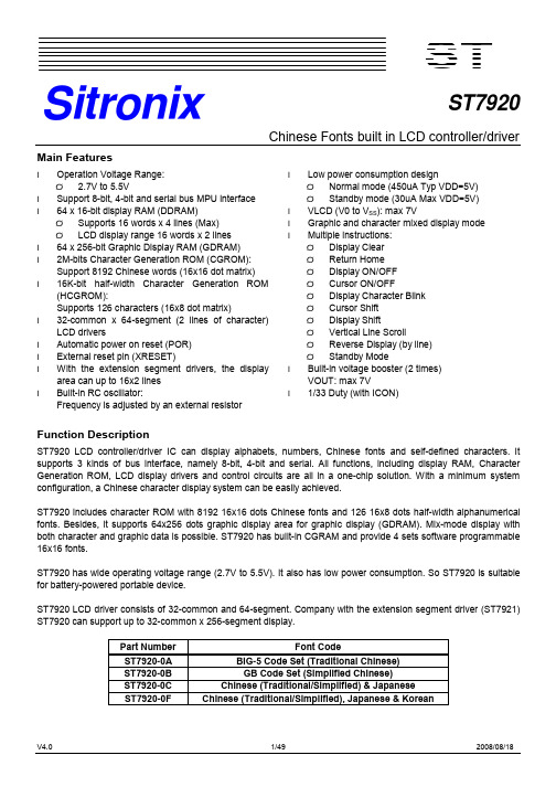 ST7920-datasheet