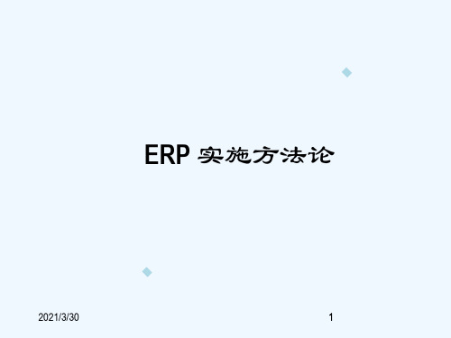 ERP+实施方法论