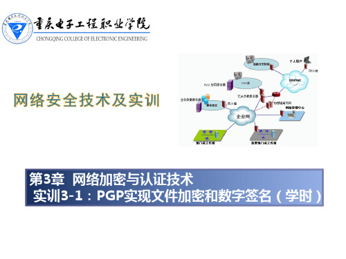 实训3-1：PGP实现文件加密和数字签名