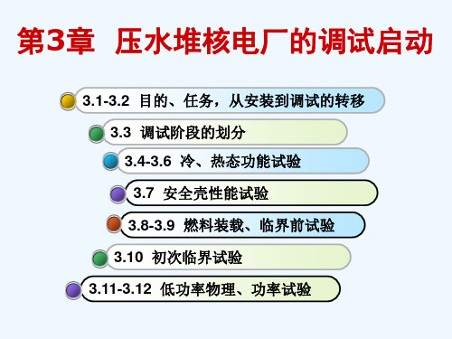 第3章-核电厂的调试启动