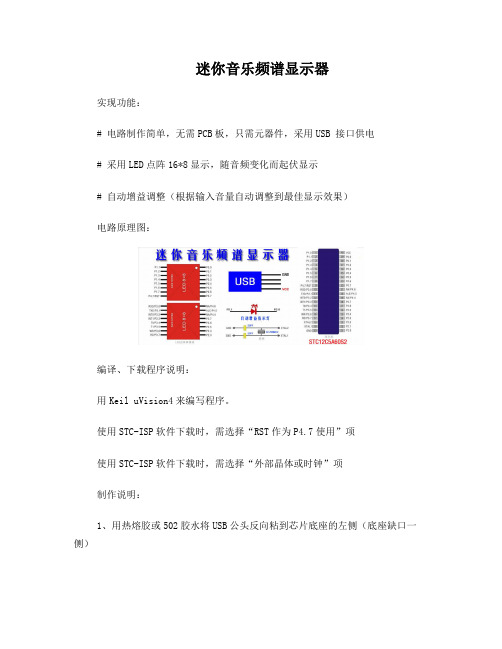 音乐频谱显示器