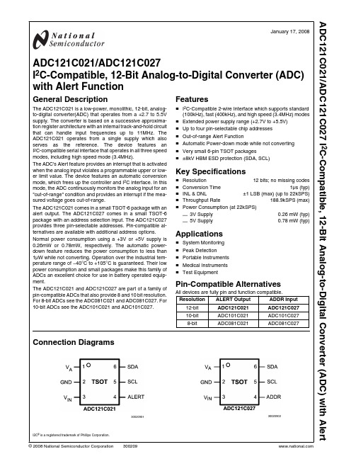 ADC081C021资料