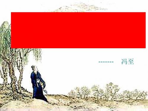 杜甫:“万方多难”中成就的“诗圣”ppt12 人教课标版